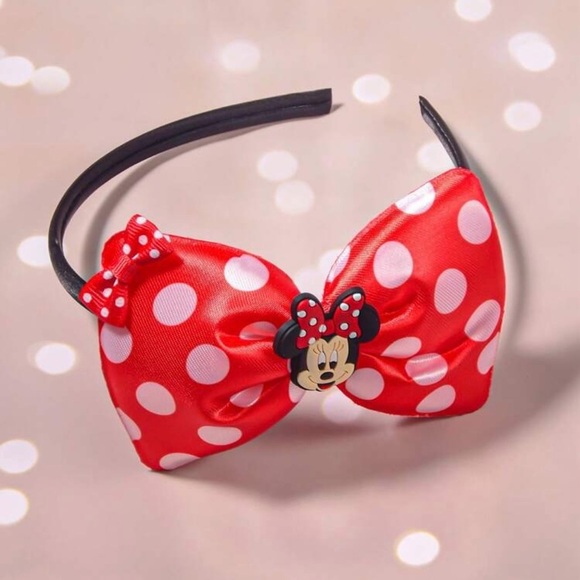 Minnie Mouse Polka Dot Hair Bows - Picture 5 of 6